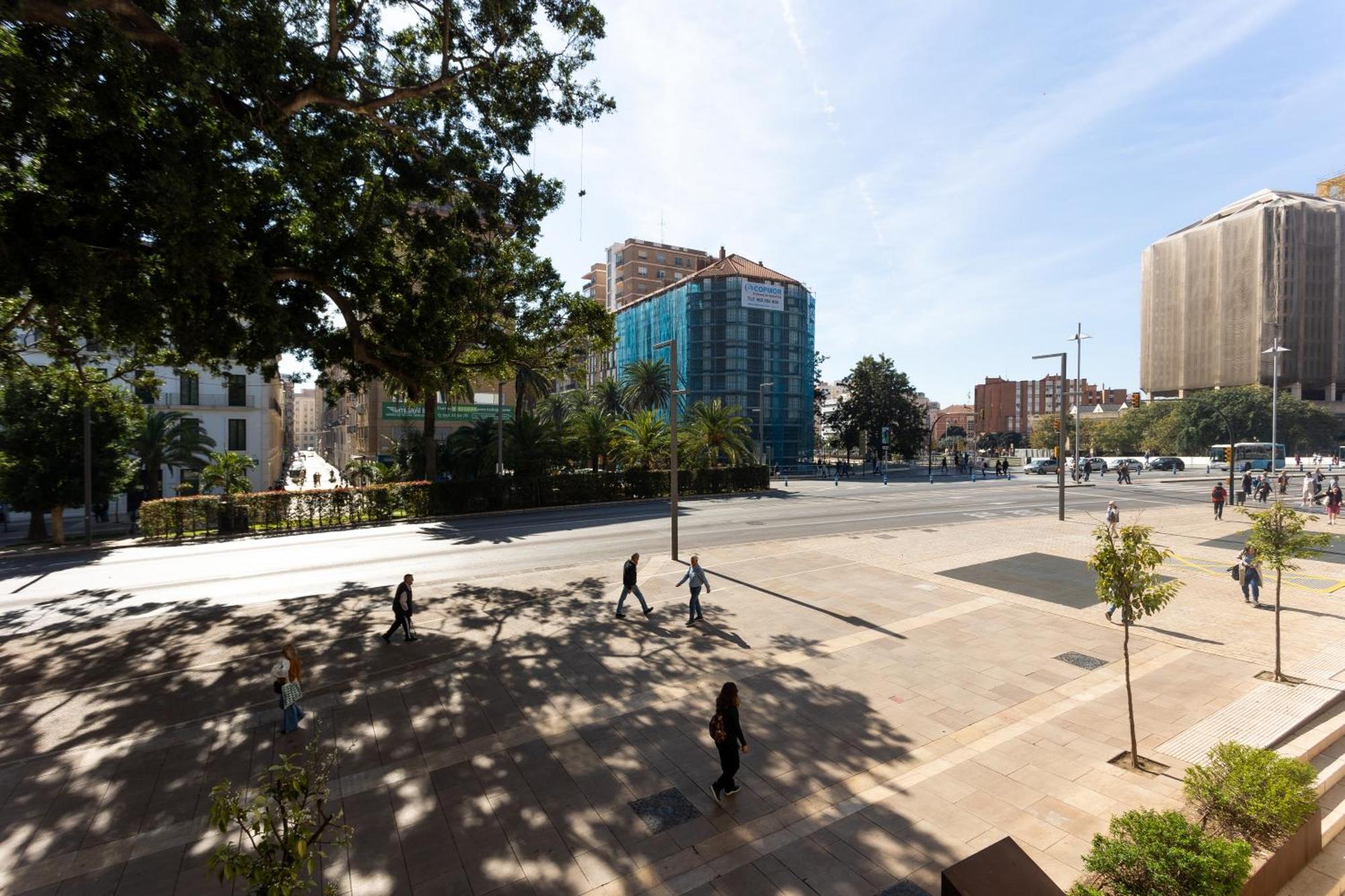 Apartamentos La Casa de la Alameda Malaga Bagian luar foto