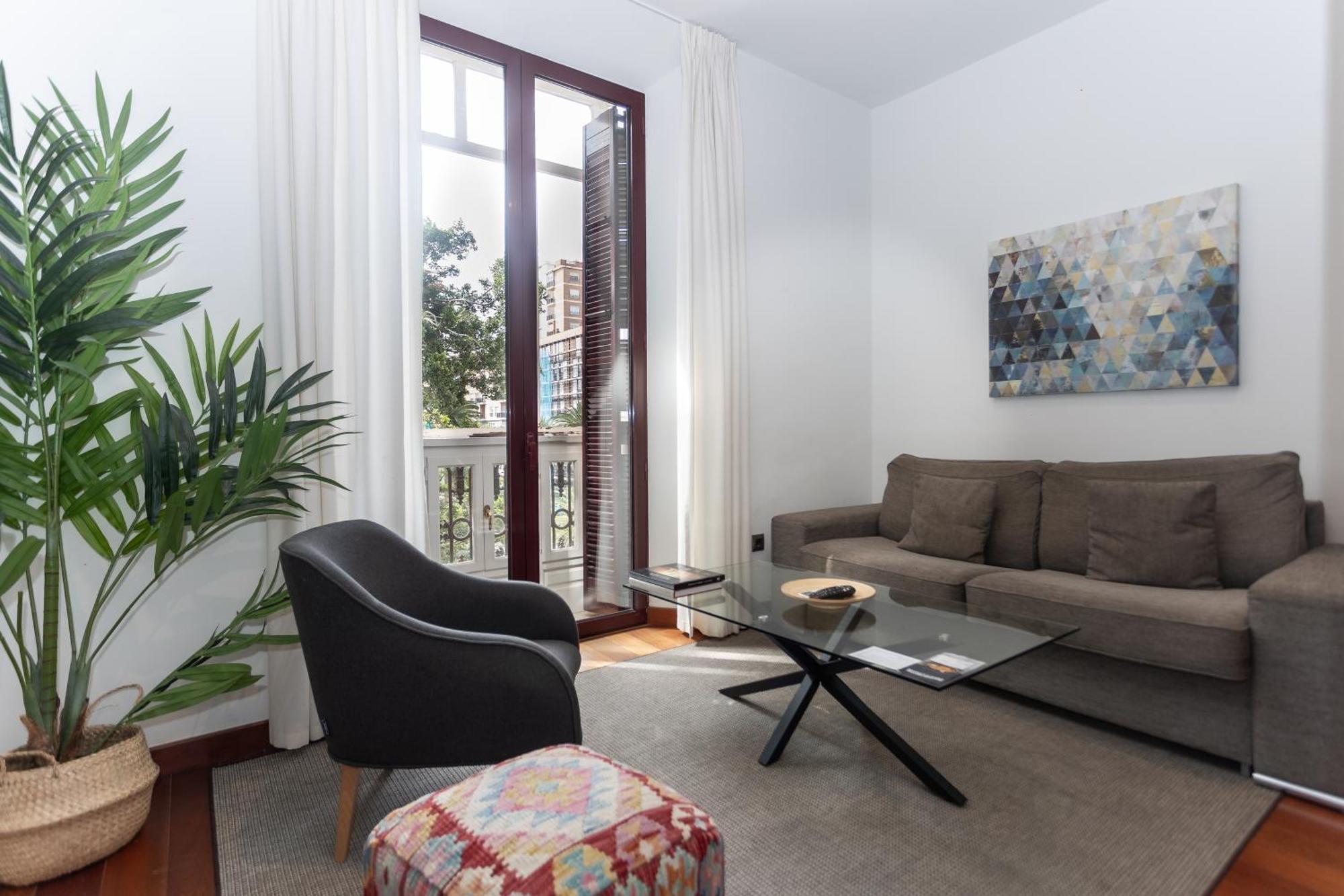 Apartamentos La Casa de la Alameda Malaga Bagian luar foto